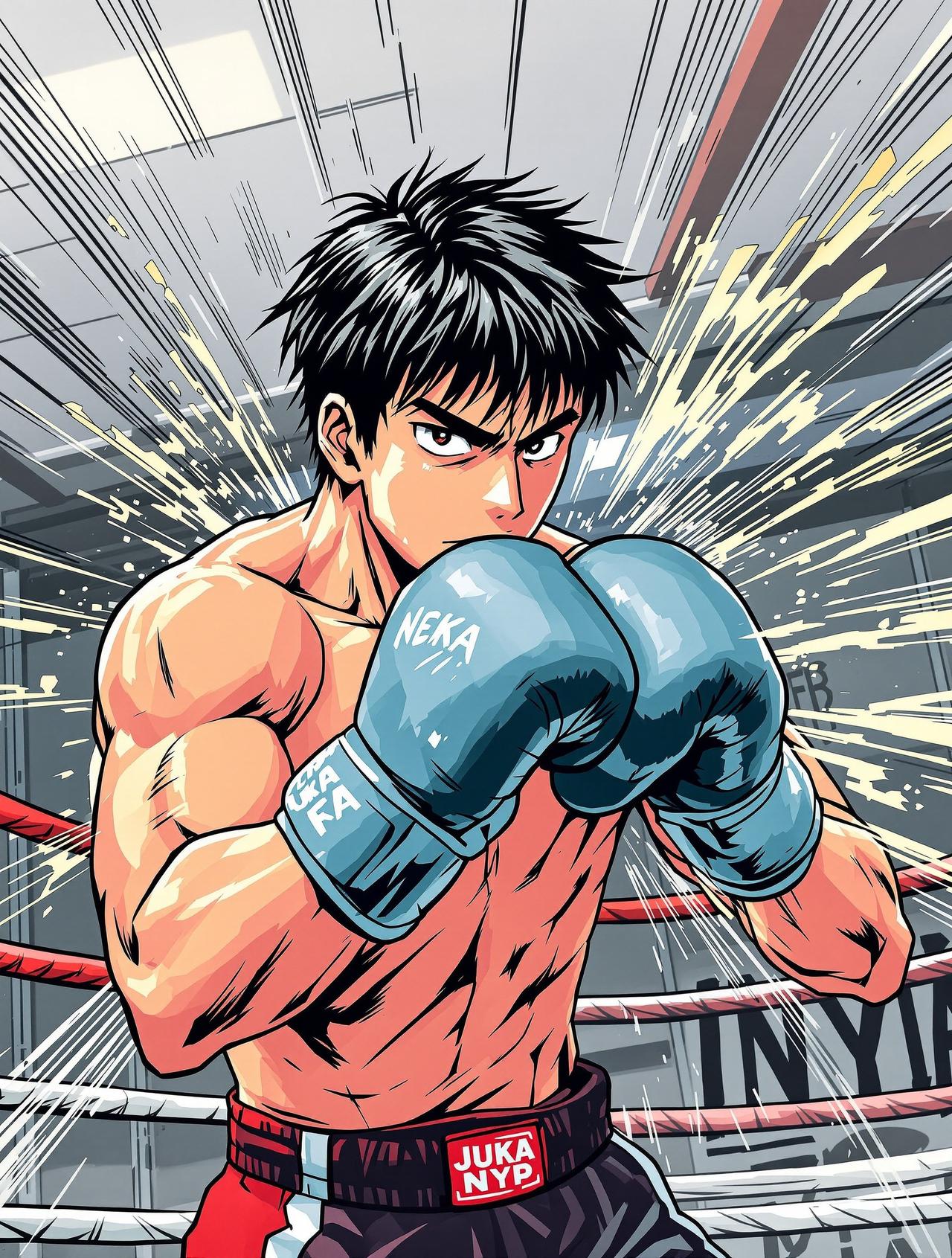 第一神拳 - 森川让次创作的体育竞技漫画